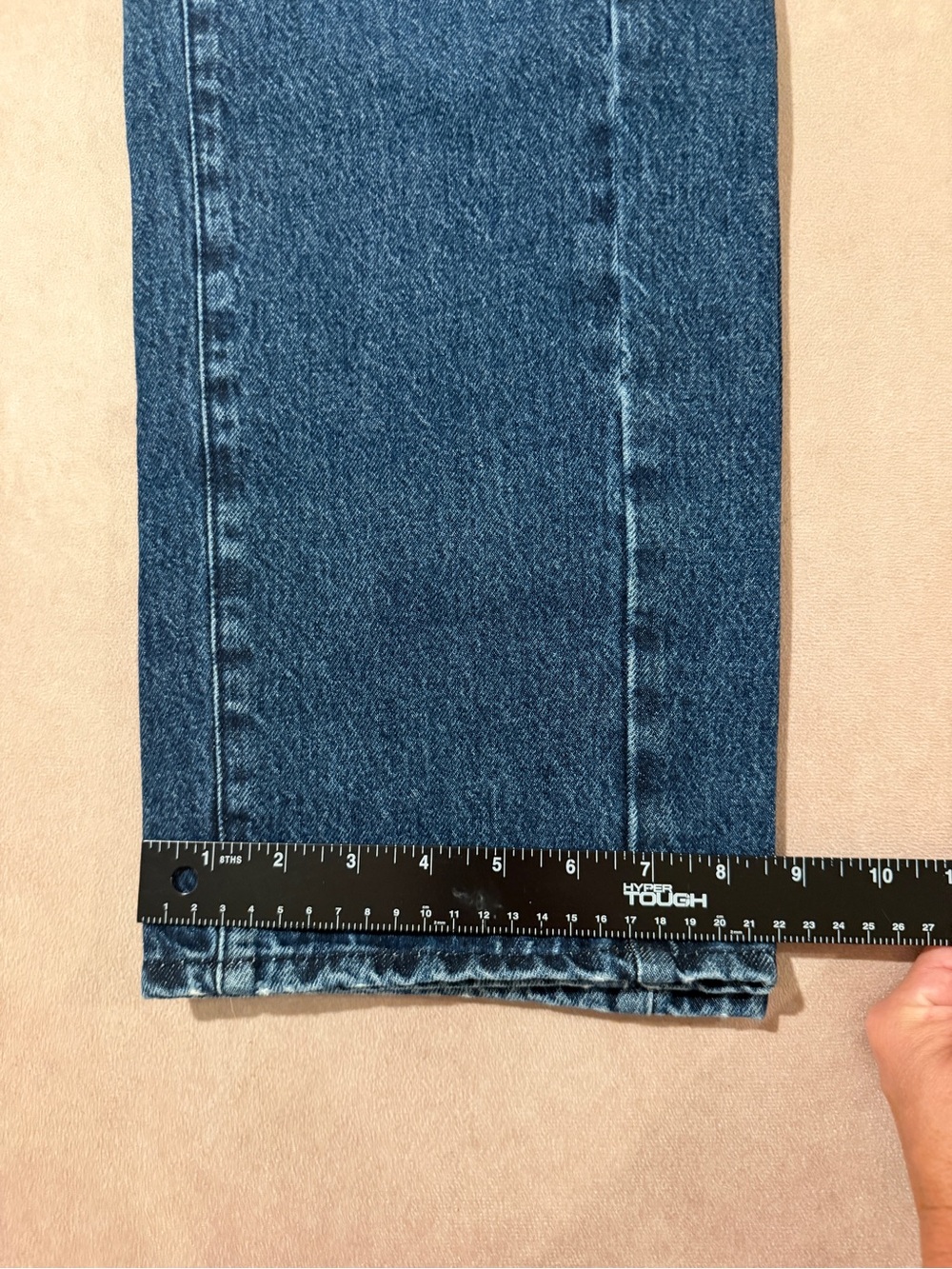 Madewell Tall Pieced Barrel-Leg Jeans • size 27 Tall • NWT • NY517 - Picture 7 of 11